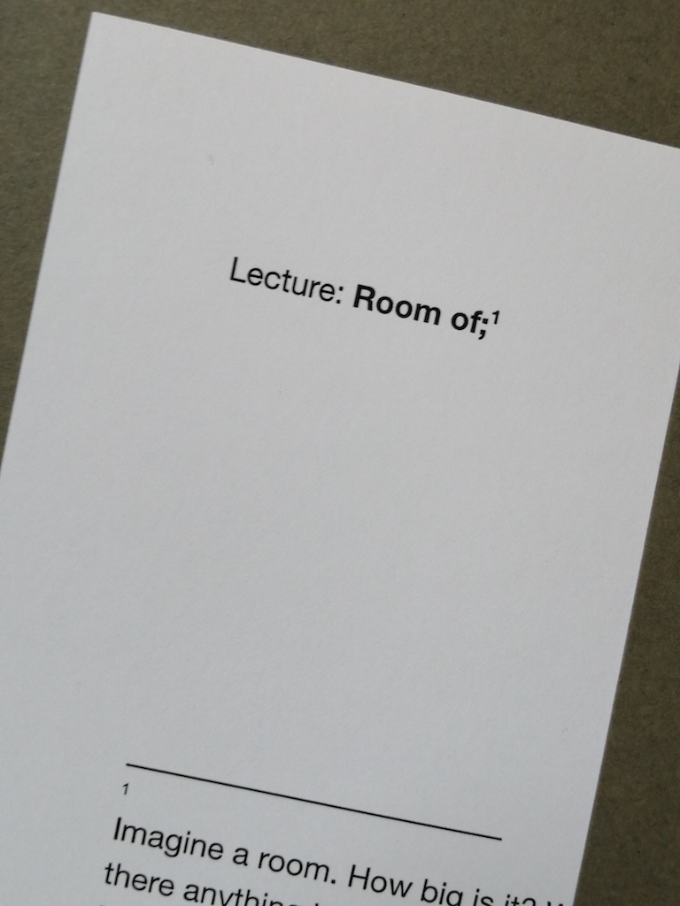 Lecture Room of
